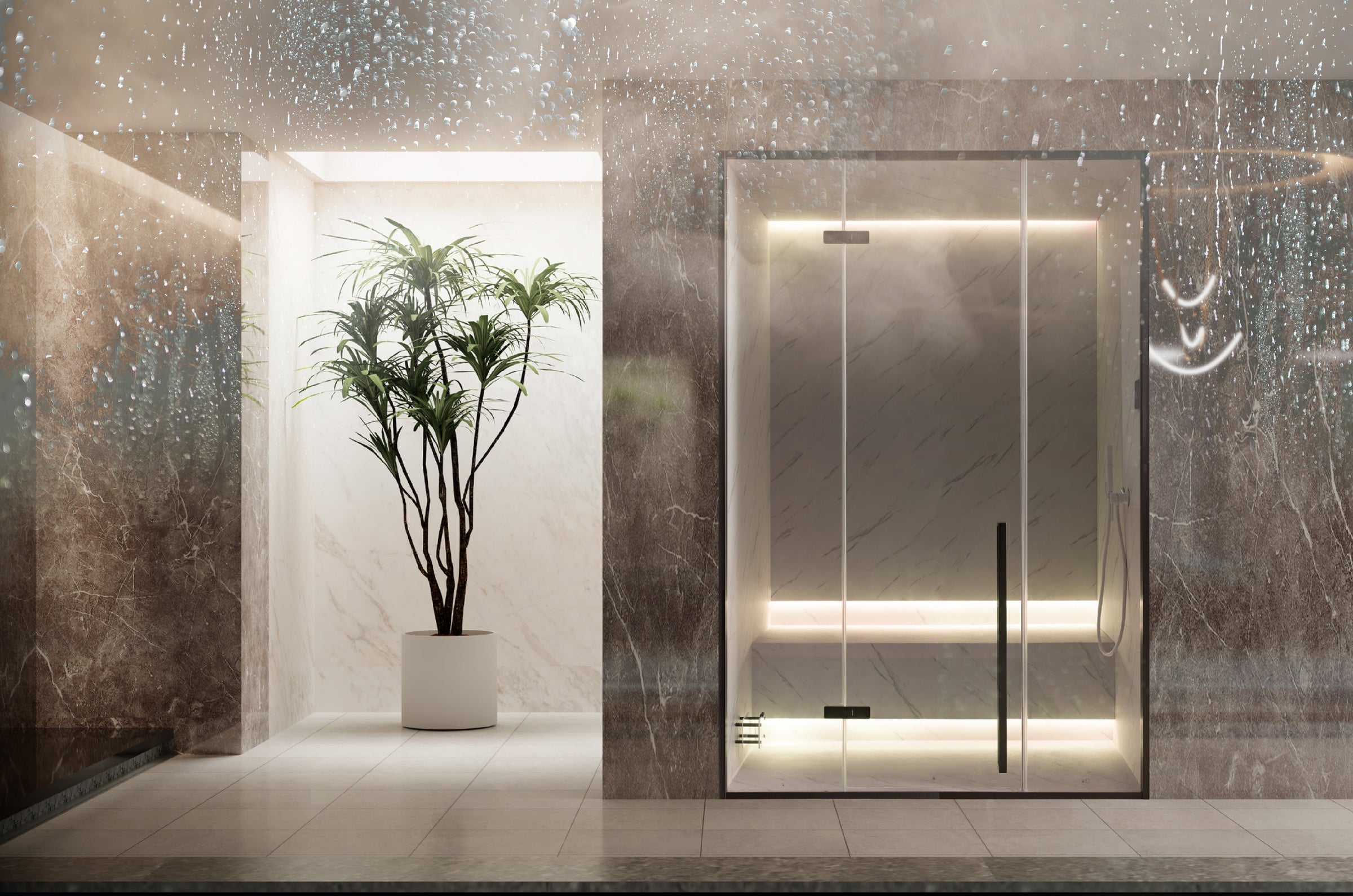 funes luxury steam room